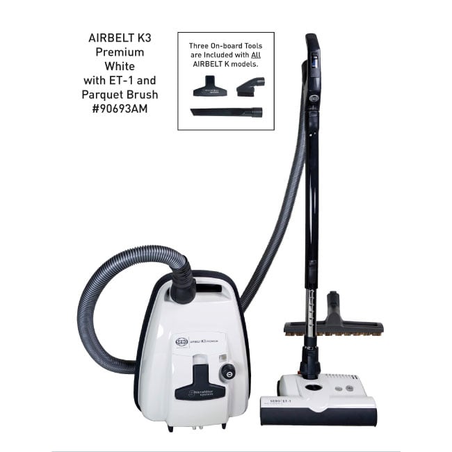 Sebo Airbelt K series canister vacuum
