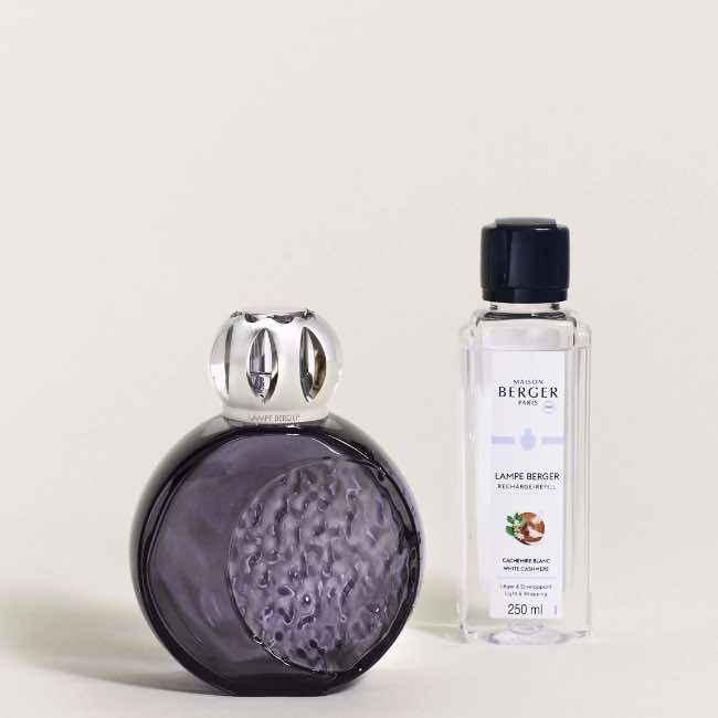 Astral Grey Home Fragrance Lamp Gift Set with White Cashmere