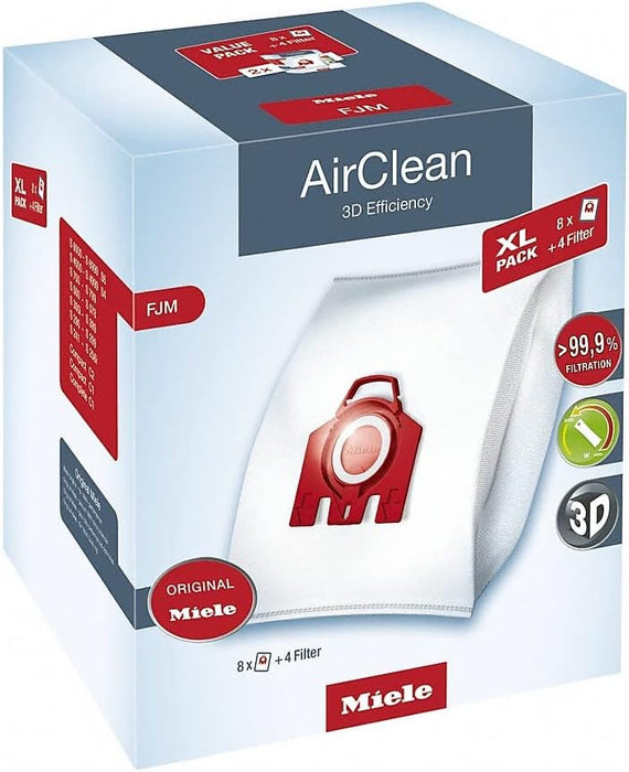 Miele FJM XL AirClean 3D Efficiency Vacuum Bags