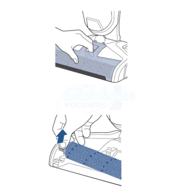 Crosswave 1608022 Wood Floor Brush Roll