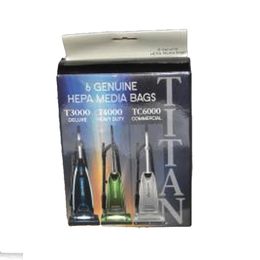 Titan Upright Vacuum Cleaner HEPA Bags