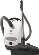 Miele Classic C1 Cat & Dog PowerLine canister vacuum in Lotus White