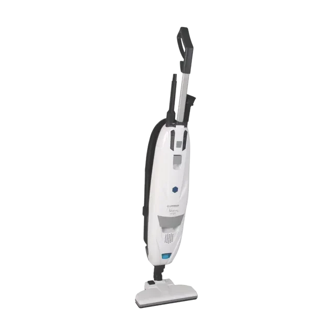 Lindhaus Valzer Digital cordless upright vacuum, side view
