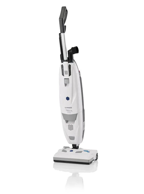 Lindhaus Valzer Digital cordless upright vacuum, front view