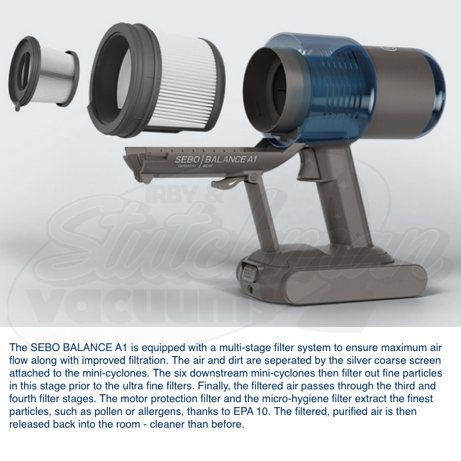 Sebo Balance A1 Cordless Vacuum