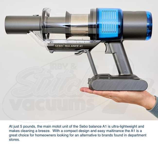 Sebo Balance A1 Cordless Vacuum