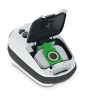 Sebo Airbelt E3 Premium dust bag compartment