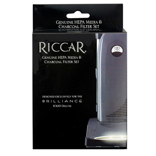 Riccar RF30D Brilliance R30D Genuine HEPA Media & Charcoal Filter Set